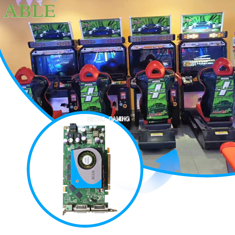 Arcade Wangan Midnight - Arcade Driving Parts Racing Machine Grafikkarte