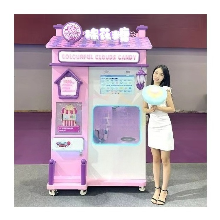 Candy Vending Machine - Anpassbares Logo Mehrsprachiger Kommerzieller Support Touchscreen