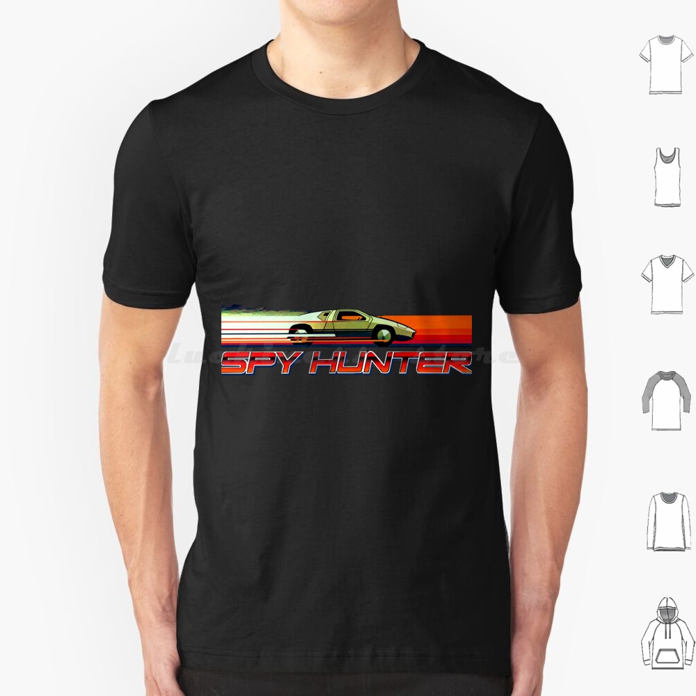 Arcade No - Mod.5 Arcade Hunter Videospiel-T-Shirt, große Größe,