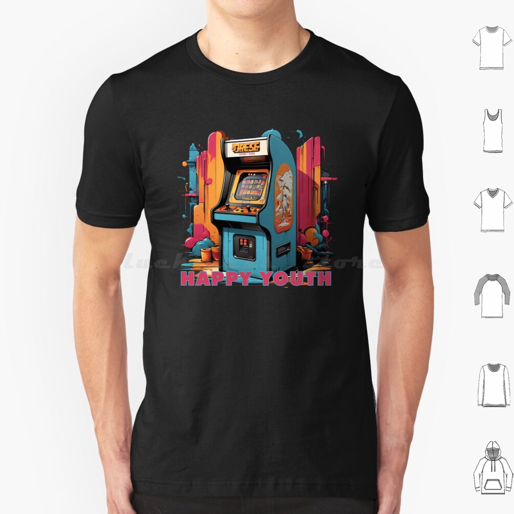 Arcade No - Happy Youth-Arcade T-Shirt Männer Frauen Kinder