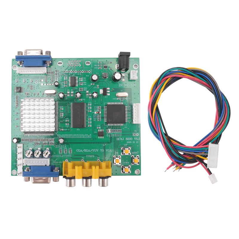 Usb Game Board Jamma - ASMA-GBS8200 CGA/EGA/YUV/RGB zu VGA Ausgang Arcade