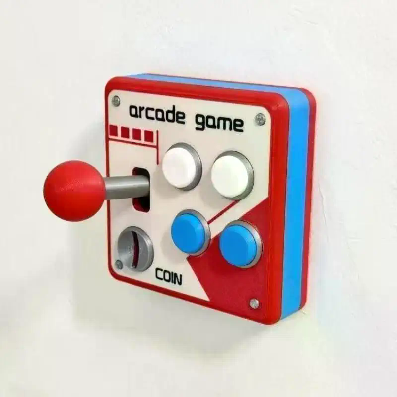 Arcade Games & Vending Llc Photos - /GJ/Retro-Spielkonsole Joystick-Schalter Kreative 3D-Dekoration Arcade-Panel Steckdosen-Steuerung