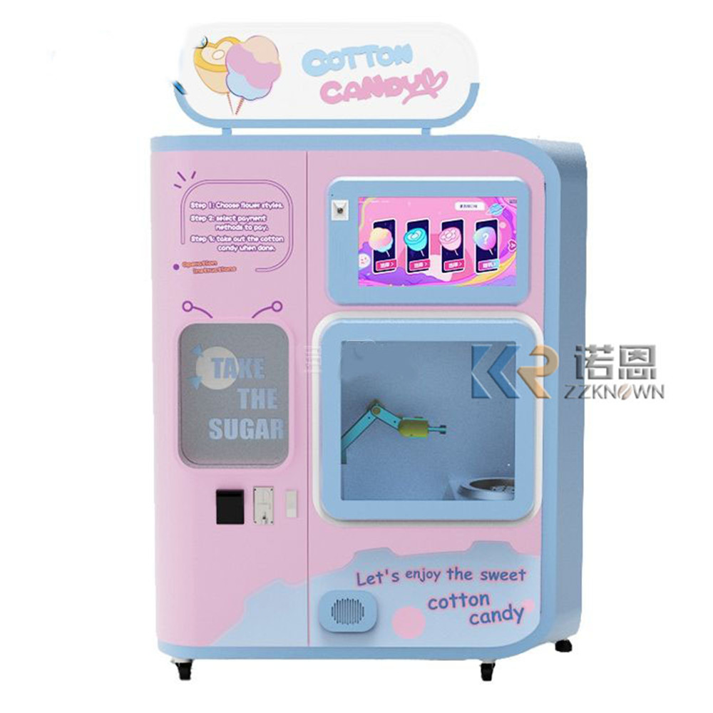 Candy Vending Machine - Hochwertige Kommerzielle Automatische Zuckerwattemaschine mit Bunten