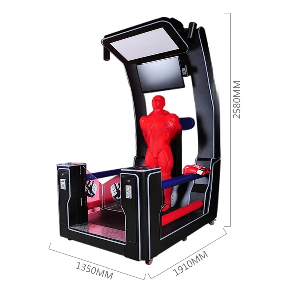 Boxing Machine Arcade - Vergnügungspark Automatische elektrische münzbetriebene Onepunch Big