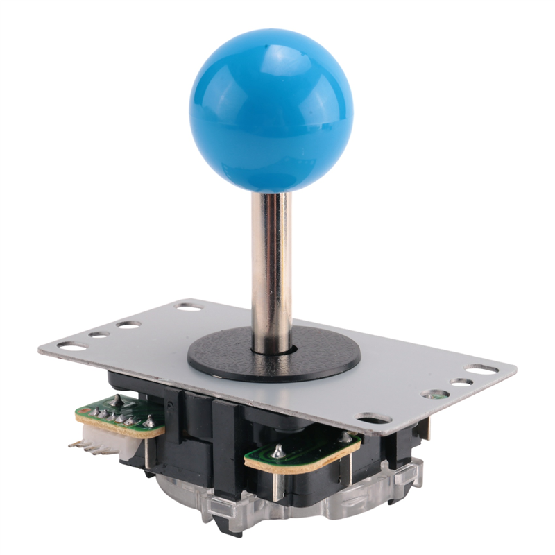 Joystick Arcade Parts - Klassischer 5-Pin Arcade-Joystick 4/8-Wege-Kampfstick Ersatzteile für