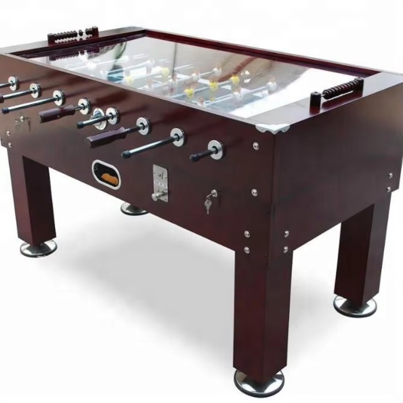 Foosball Table Commercial - 1,5-Meter Kommerzieller Tischfußball mit Münzeinwurf, Robuster