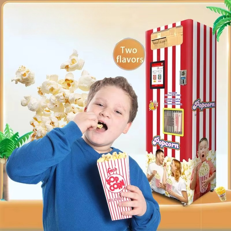 Popcorn Vending Machine - Super-Geschmack Popcorn-Automat 65 Becher Kapazität AC
