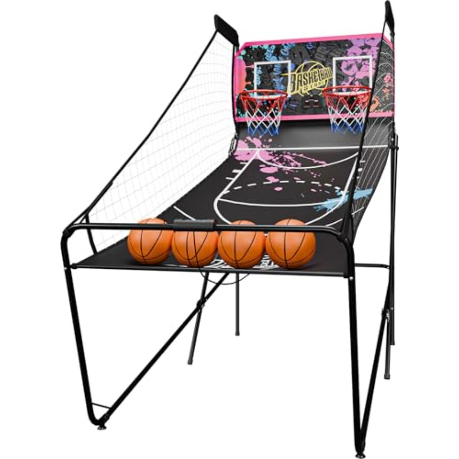 Arcade Games & Vending Llc Photos - Faltbares elektronisches Basketball-Arcade-Spiel für 2 Spieler