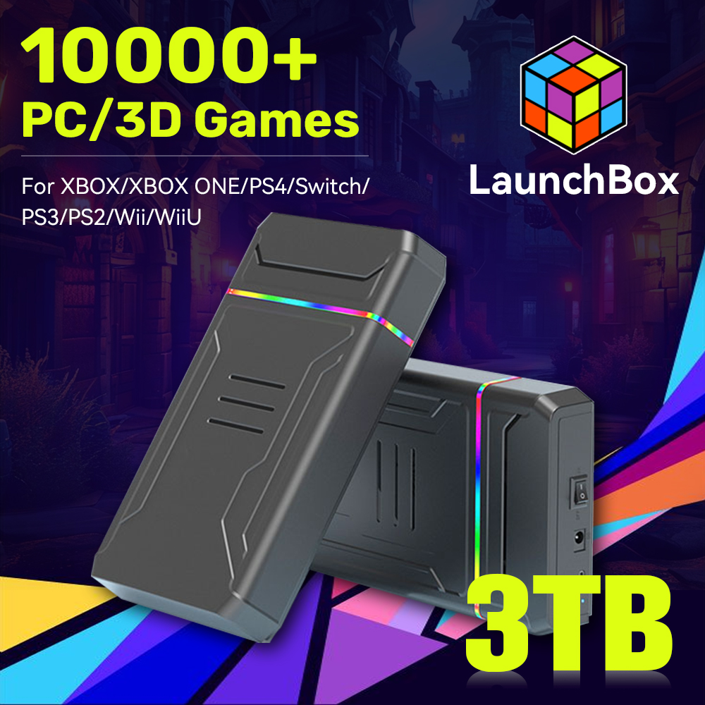 Arcade X - JMachen Launchbox 3 TB Gaming HDD