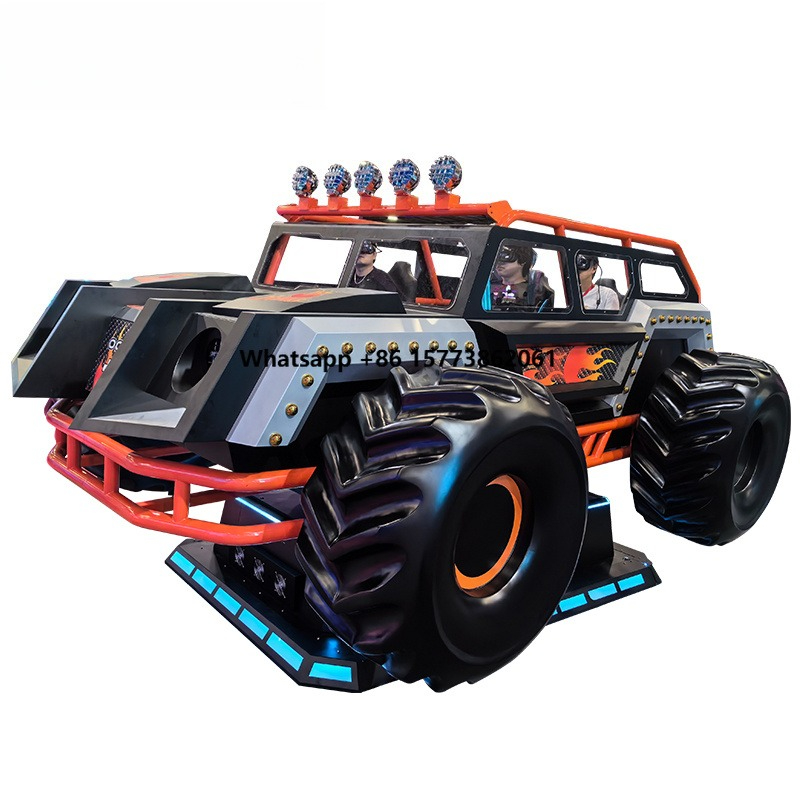 Arcade Games & Vending Llc Photos - VR-Schießsimulator 5D Offroad-Arcade-Spiele 6-Personen-Achterbahn-Fahrsimulator Virtuelle Realität