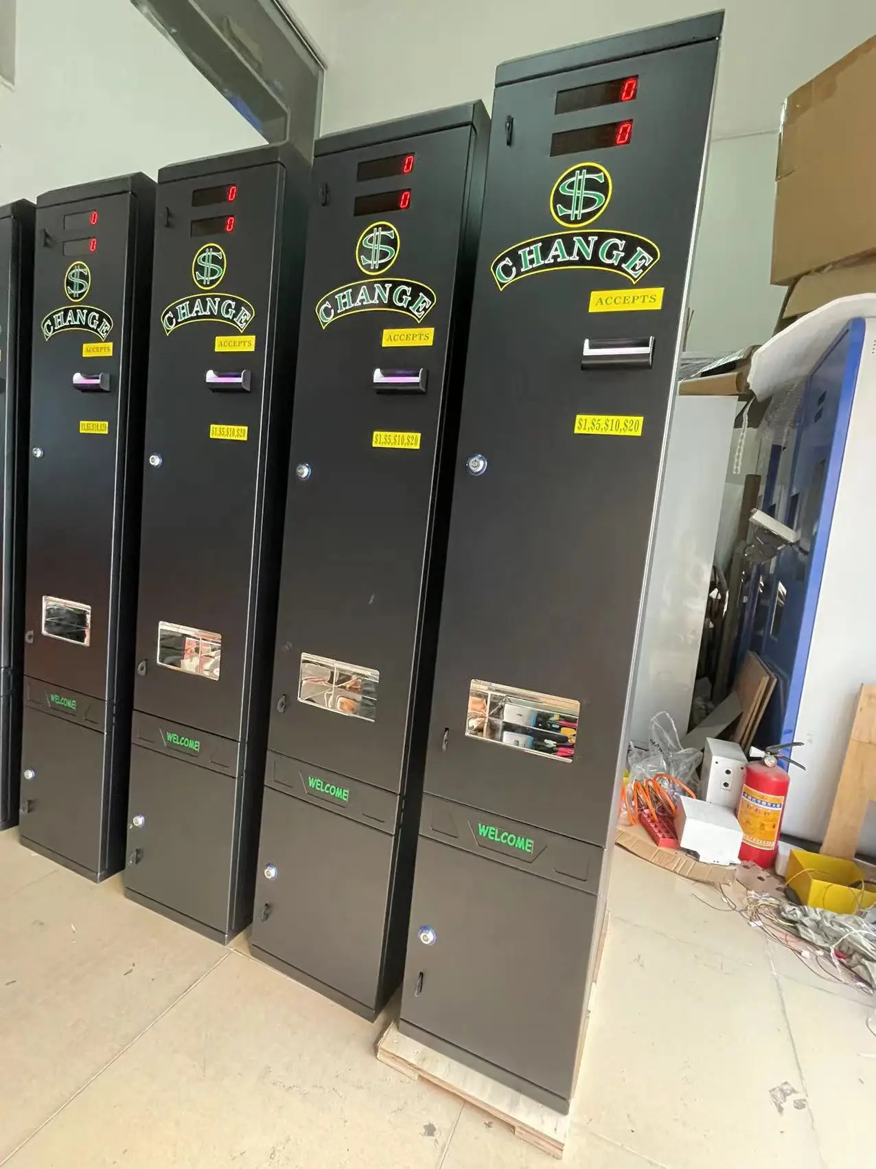 Vending Q - # Q Bill & Coin to