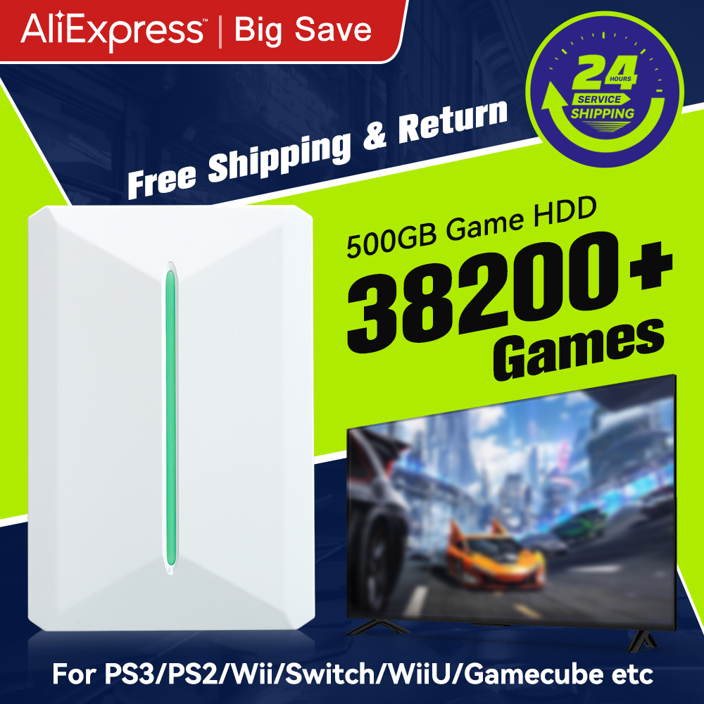 Arcade X - Retrobat & Playnite Retro-Spielekonsole 500 GB