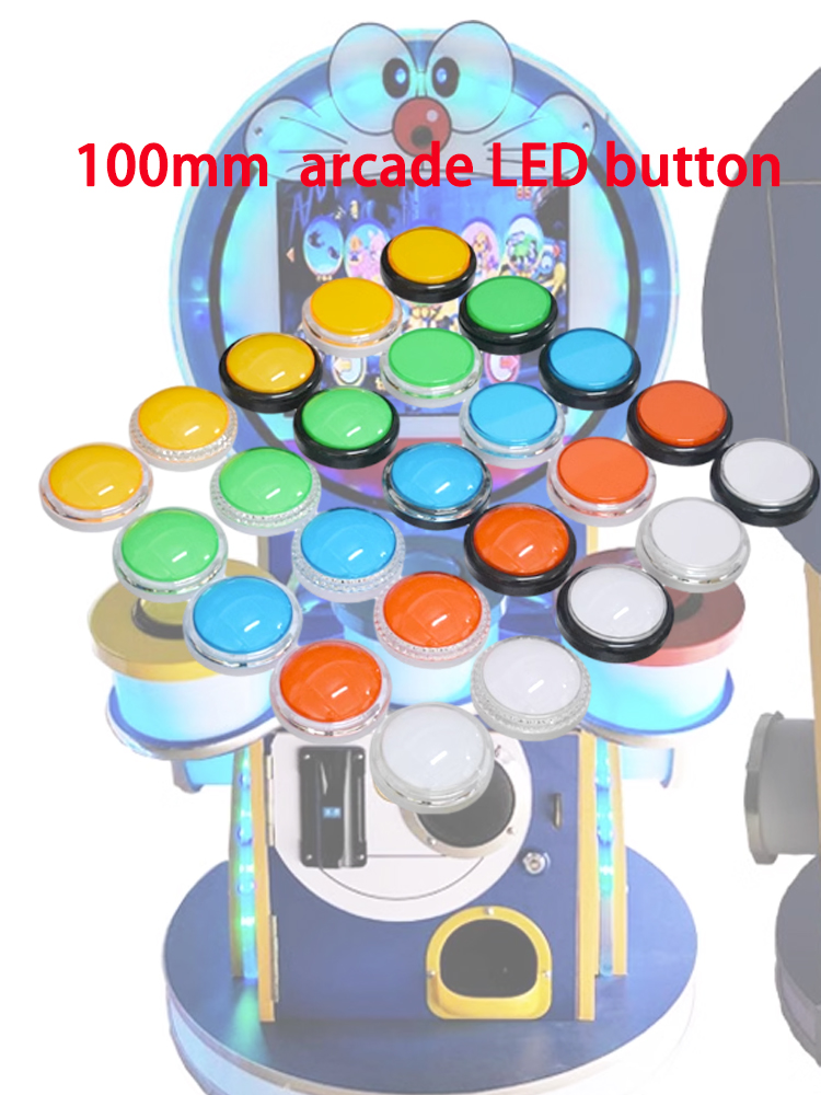 12V Arcade LED-Taste 100mm Fla – Arcade Game Jackpot Bewertung und Preis