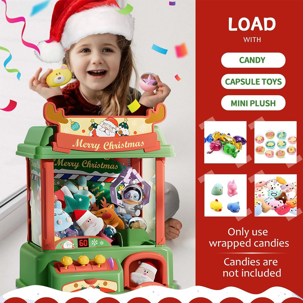 Weihnachts klauen maschine für – Candy Vending Machine Bewertung und Preis