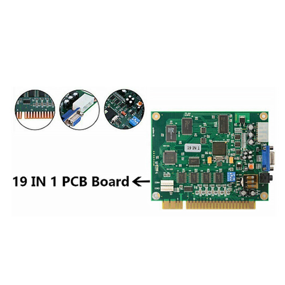 CEA 19-in-1 Multicade PCB-Boar – Usb Game Board Jamma Bewertung und Preis