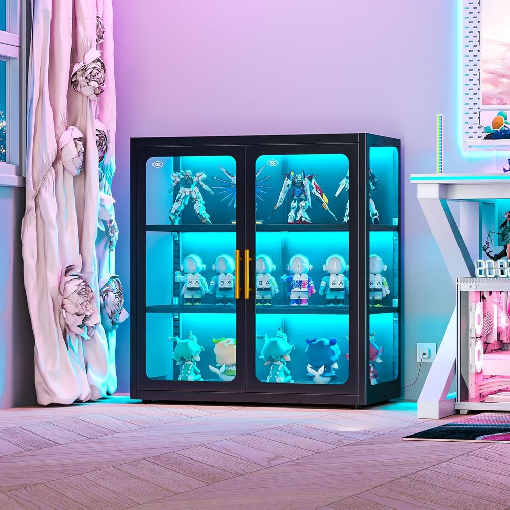 34 Zoll Hohe Glasvitrine mit V – Glass Cabinet Display Bewertung und Preis