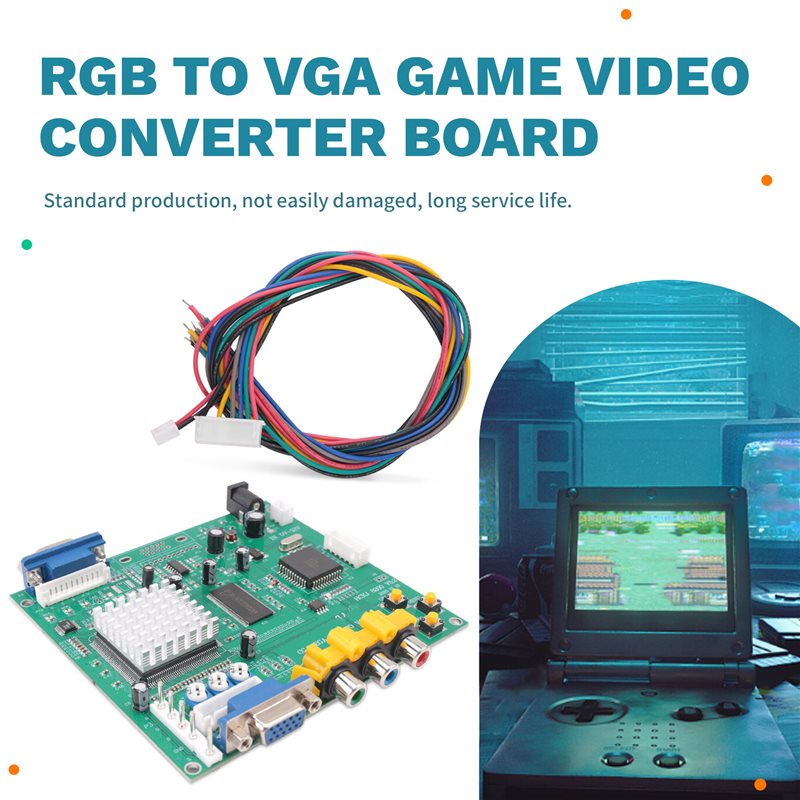 GBS8200 CGA/EGA/YUV/RGB zu VGA – Usb Game Board Jamma Bewertung und Preis