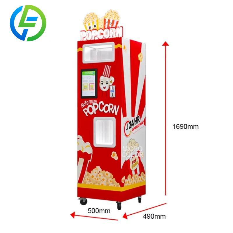 Maßgefertigte Kommerzielle Pop – Popcorn Vending Machine Bewertung und Preis