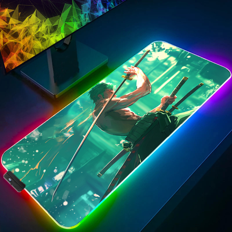 ONE PIECE Zoro Mauspad RGB Gam – Arcade No Bewertung und Preis