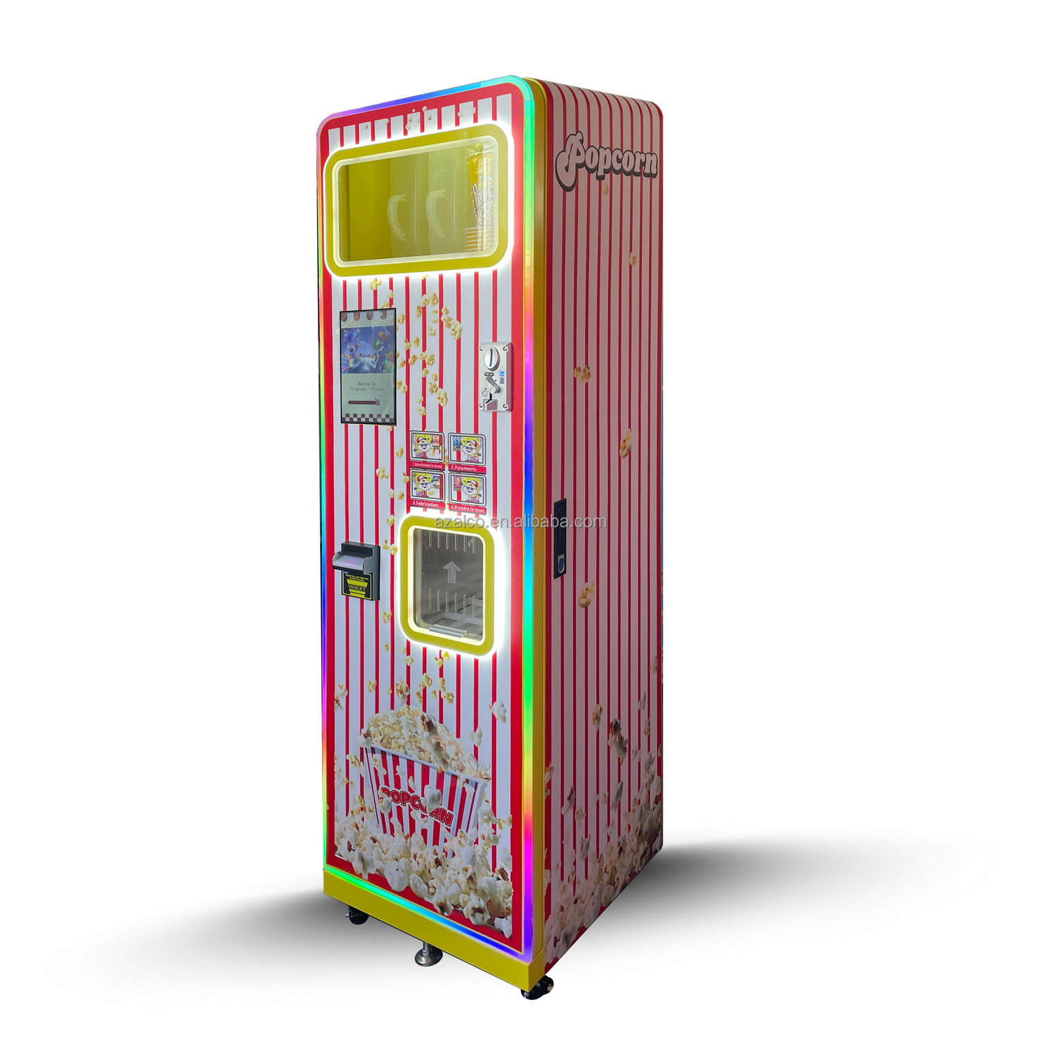 Kommerzieller Popcorn-Verkaufs – Popcorn Vending Machine Bewertung und Preis