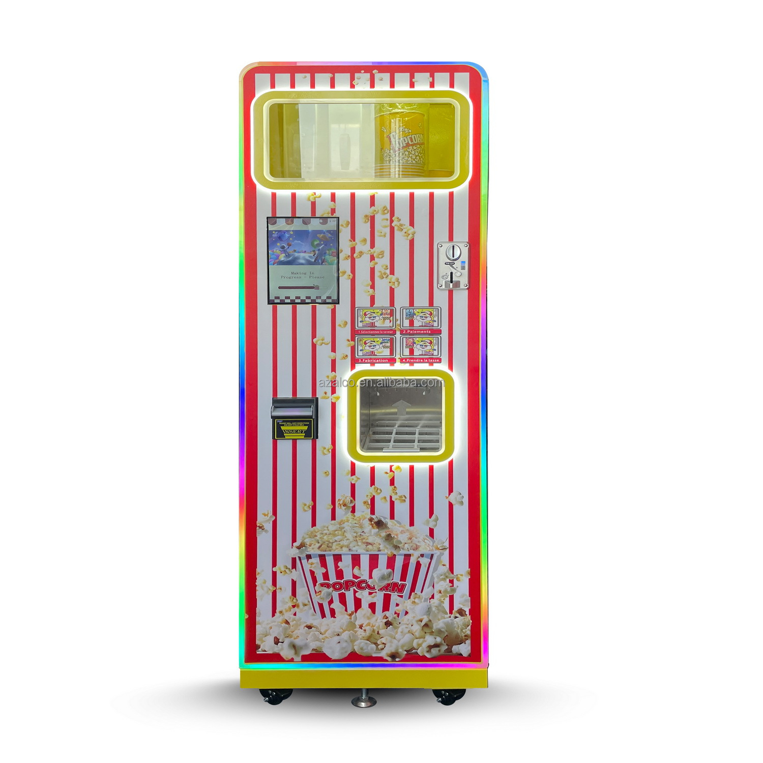Kommerzieller Popcorn-Verkaufs – Popcorn Vending Machine Bewertung und Preis