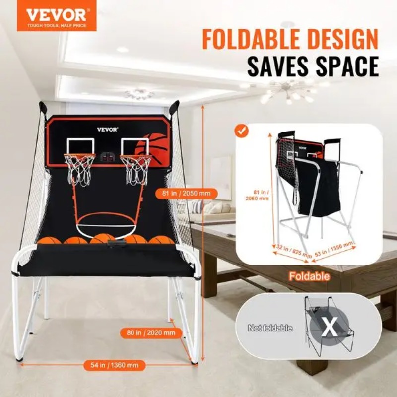 【Trendprodukt】Faltbares Basket – Arcade Games & Vending Llc Photos Bewertung und Preis
