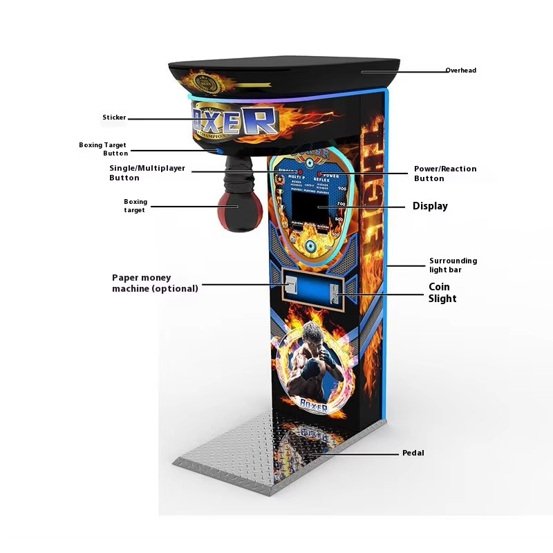 Black King Boxautomat Super Bl – Boxing Machine Arcade Bewertung und Preis