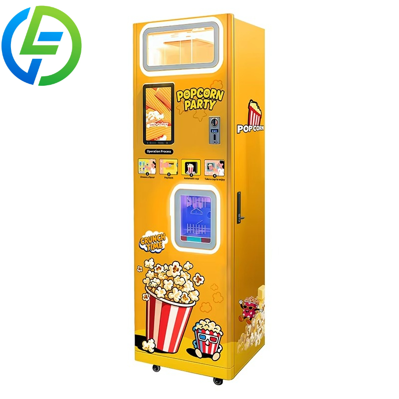 Maßgefertigter Heißluft-Popcor – Popcorn Vending Machine Bewertung und Preis
