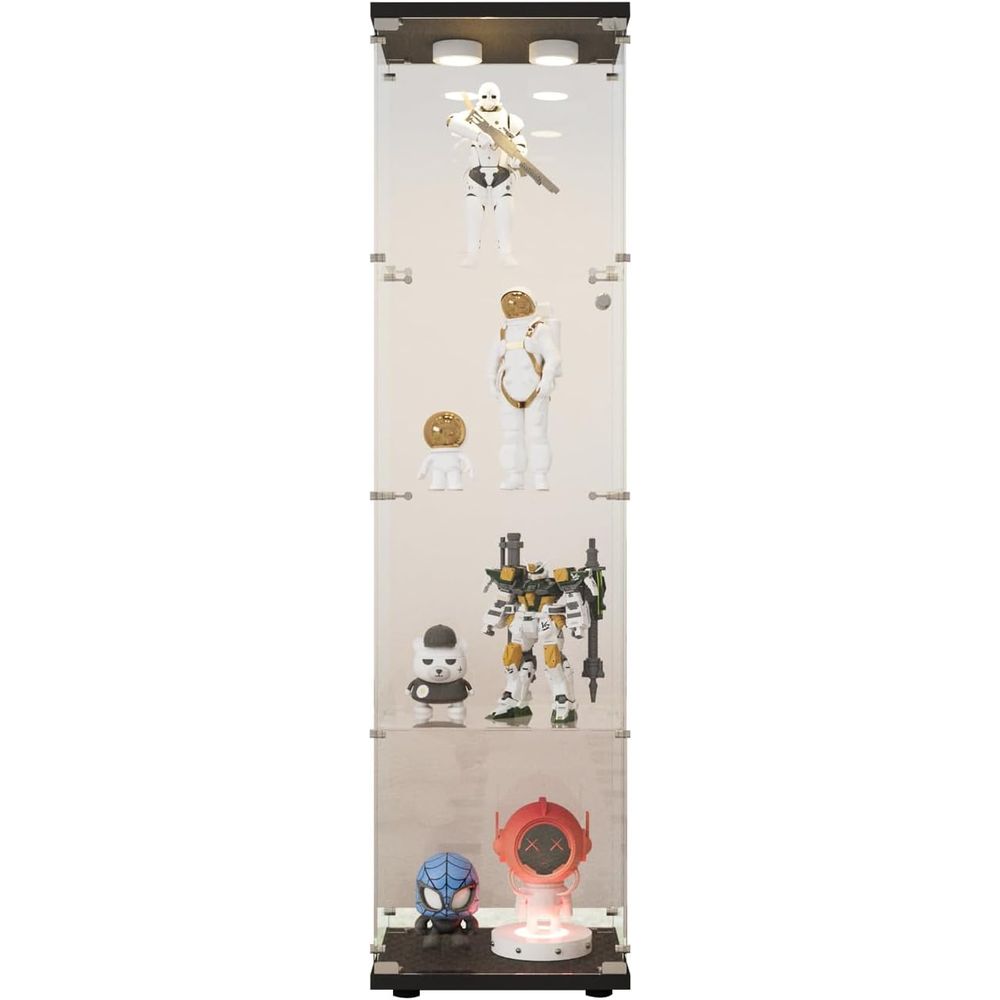 LED-Beleuchtete Glasschaukaste – Glass Cabinet Display Bewertung und Preis