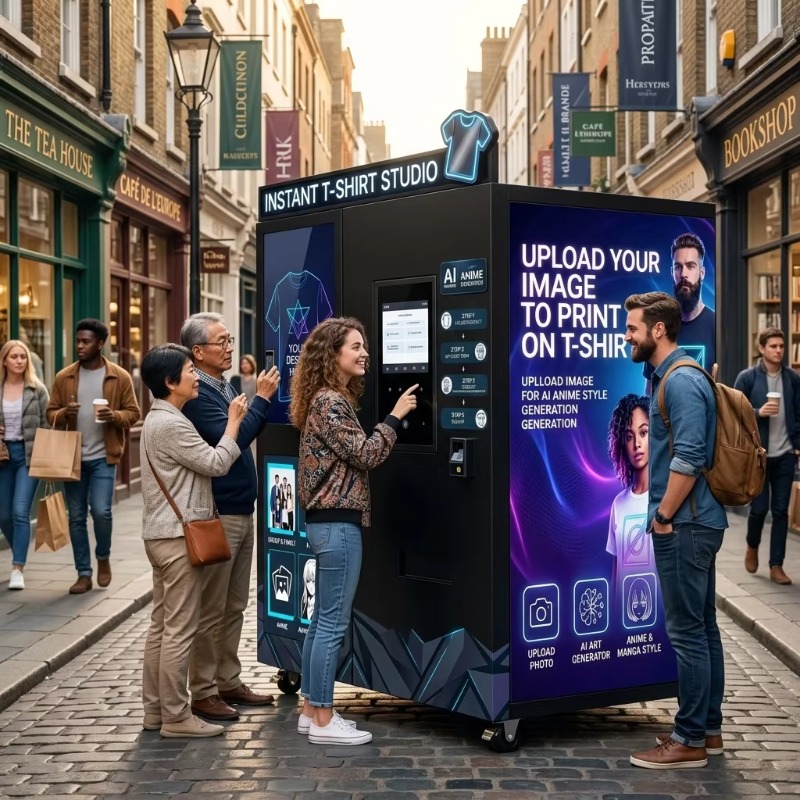 KI-Intelligenter Kleidungs-Ver – Arcade Ticket Machine Bewertung und Preis