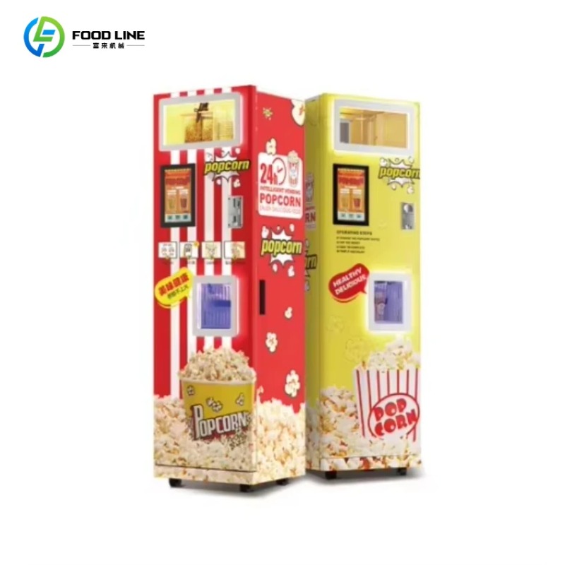 Maßgefertigter Bestseller Salz – Popcorn Vending Machine Bewertung und Preis