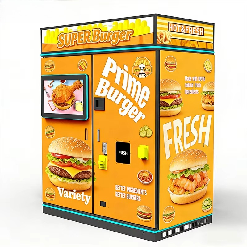 Maßgeschneiderter Fast-Food-Ve – Popcorn Vending Machine Bewertung und Preis