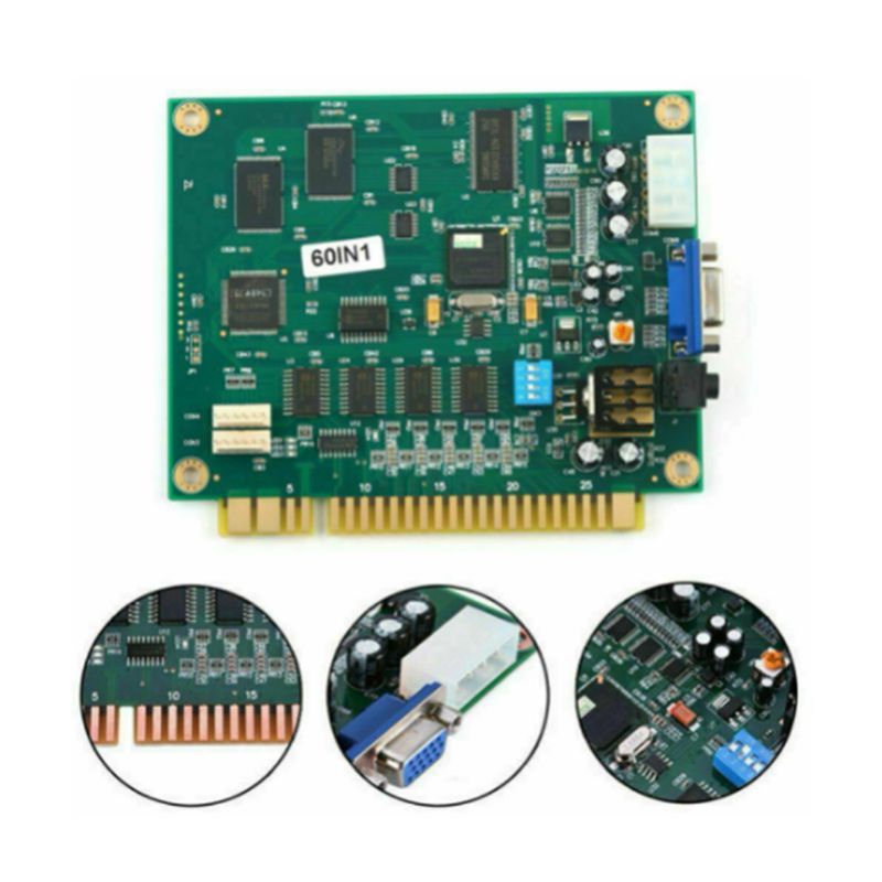 Effizientes 4X 60-in-1 Multica – Usb Game Board Jamma Bewertung und Preis