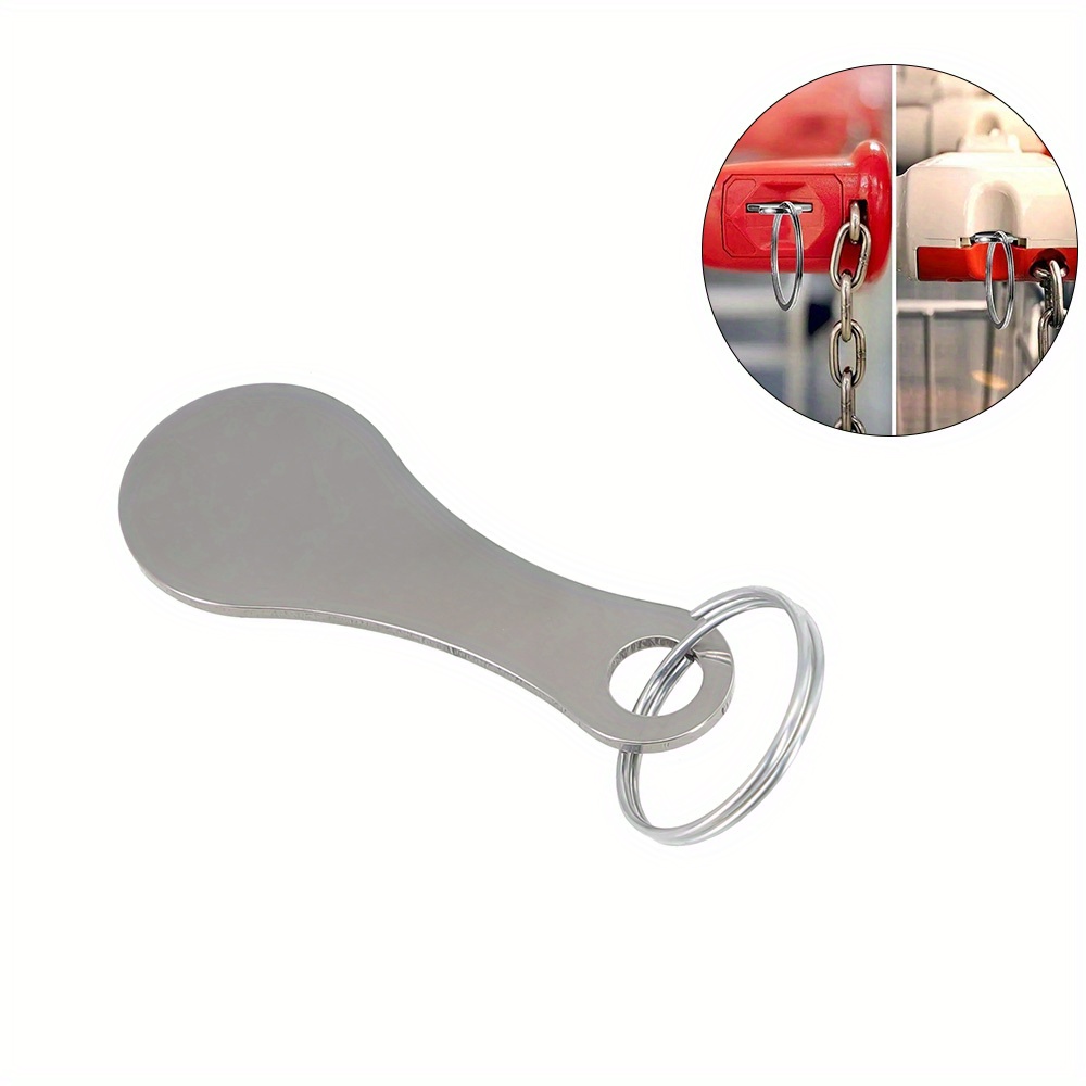 2 Stück/5 Stück, Einkaufskarte – Token Coin Mechanism Bewertung und Preis