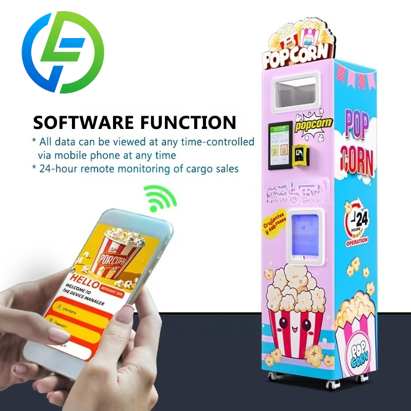 Maßgefertigte Intelligente Pop – Popcorn Vending Machine Bewertung und Preis
