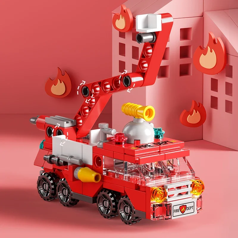 City Fire Car Bausteine für Ki – Claw Crane Machine Bewertung und Preis